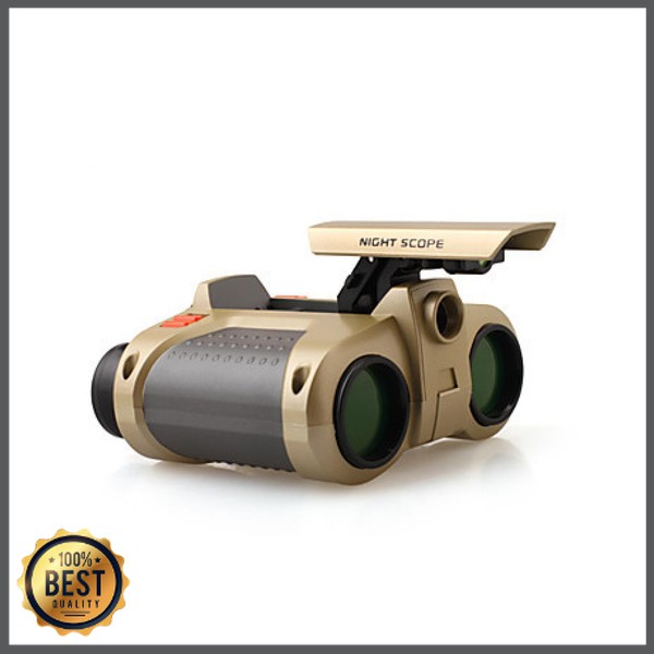 TG-TP002 Night Scope 4 x 30mm Binoculars with Pop-Up Light Teropong - JYW-1226