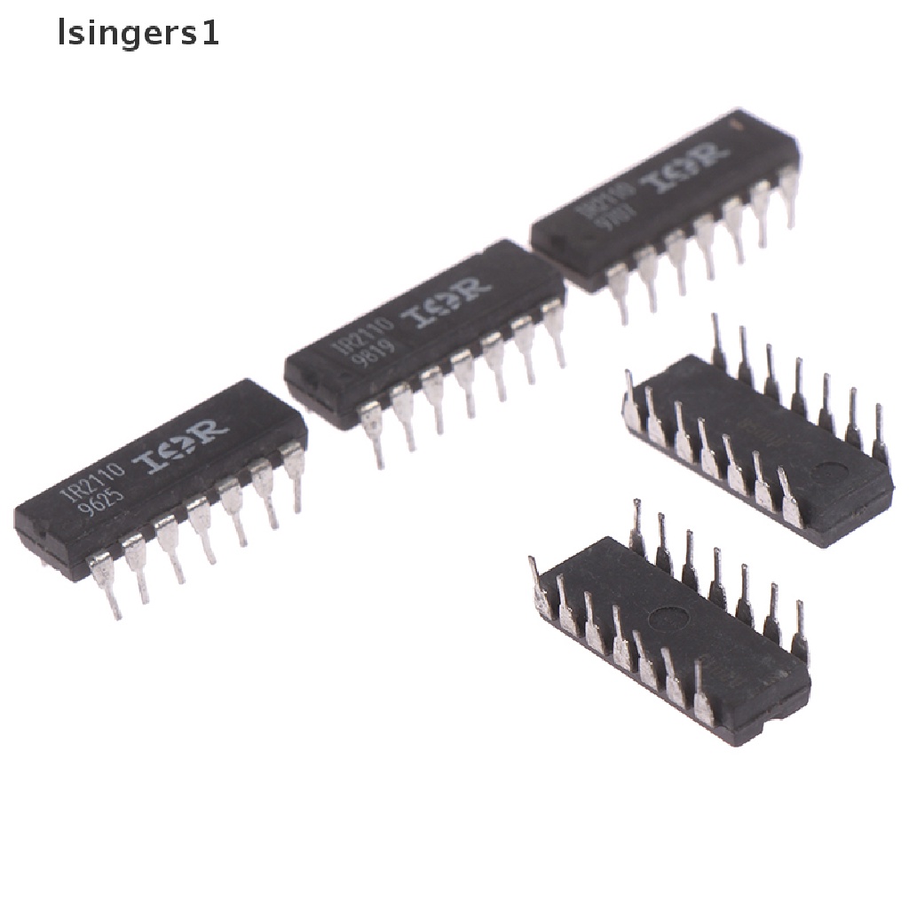 (lsingers1) 5pcs Driver IR fets IR IR2110 DIP14 Kualitas Tinggi
