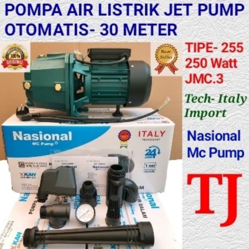 Jual Pompa Air Listrik Otomatis Jet Pump Nasional National Mc Tipe Meter Shopee Indonesia