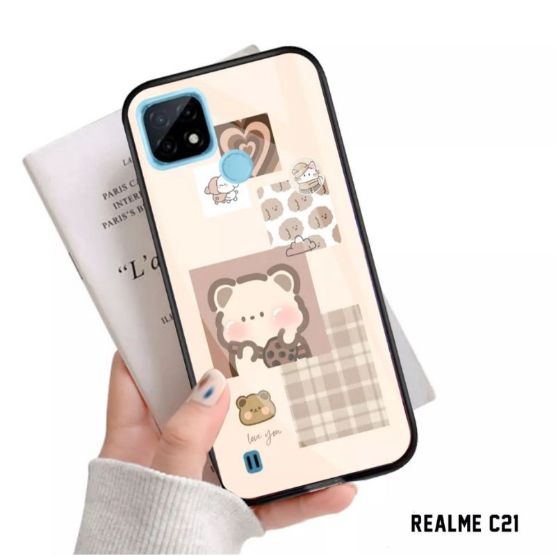 SHOWCASE CASE REALME C21 DESIGN KARAKTER LUCU SERIES