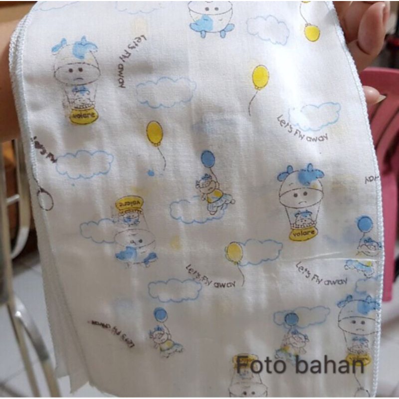 6pcs gurita kain bayi medium / gurita ikat bayi / perlengkapan bayi newborn