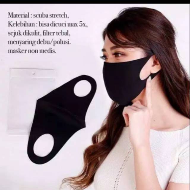 Masker kain scuba