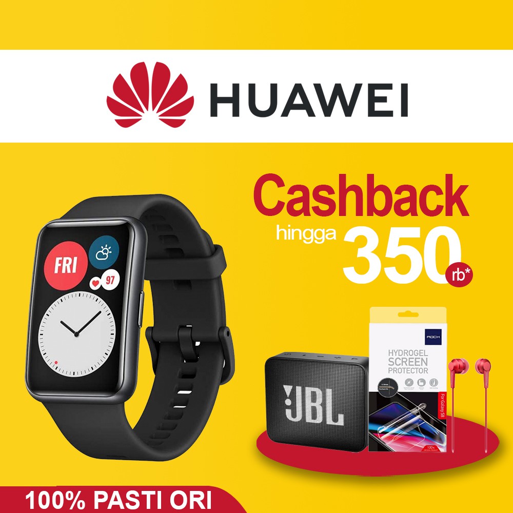 Huawei Watch Fit Garansi Resmi Jam Tangan Huawei