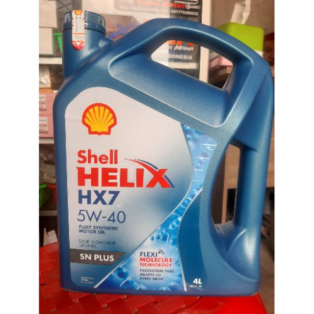 Shell helix HX7 5/40