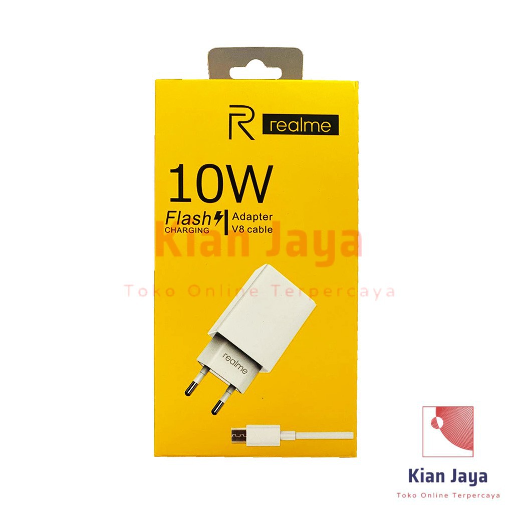 Charger Hp Realme Flash Charging Micro USB Cable 10W Original OEM Travel Adaptor Casan V8 AK933