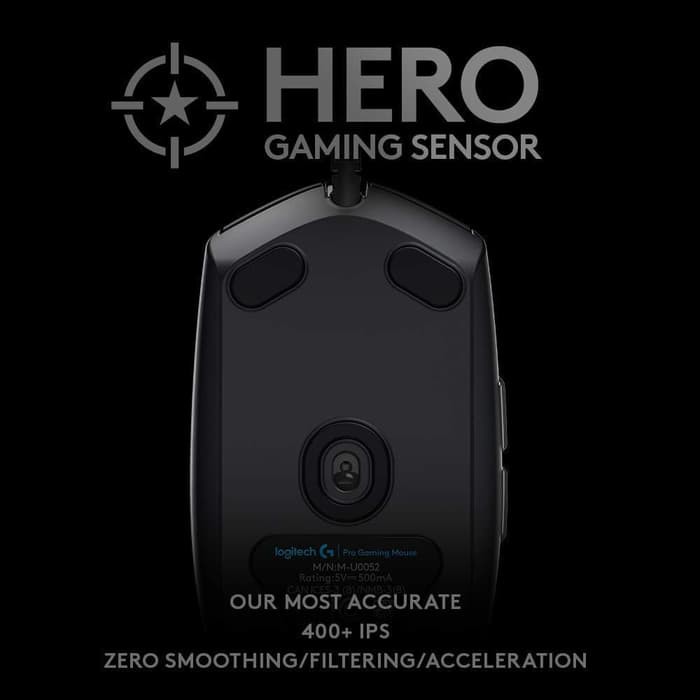 Logitech G Pro Hero 16k Gaming Mouse