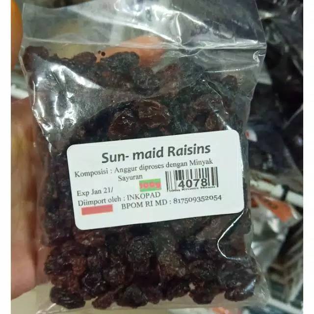 

Sun-Maid Raisins / Kismis 100gr