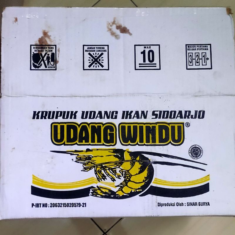 

Kerupuk Udang Windu M Mentah 1 Dus 5 Kg