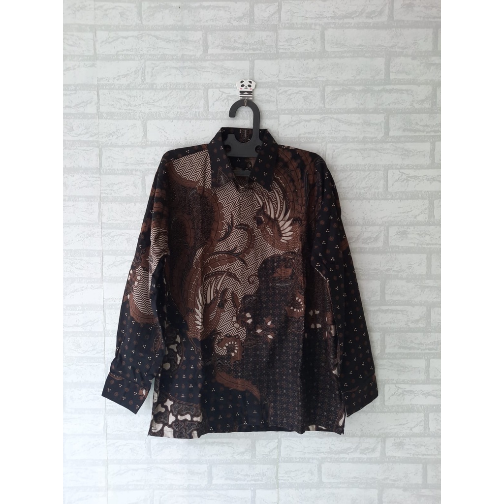 HEM BATIK KEMEJA PRIA LENGAN PANJANG MURAH MERIAH