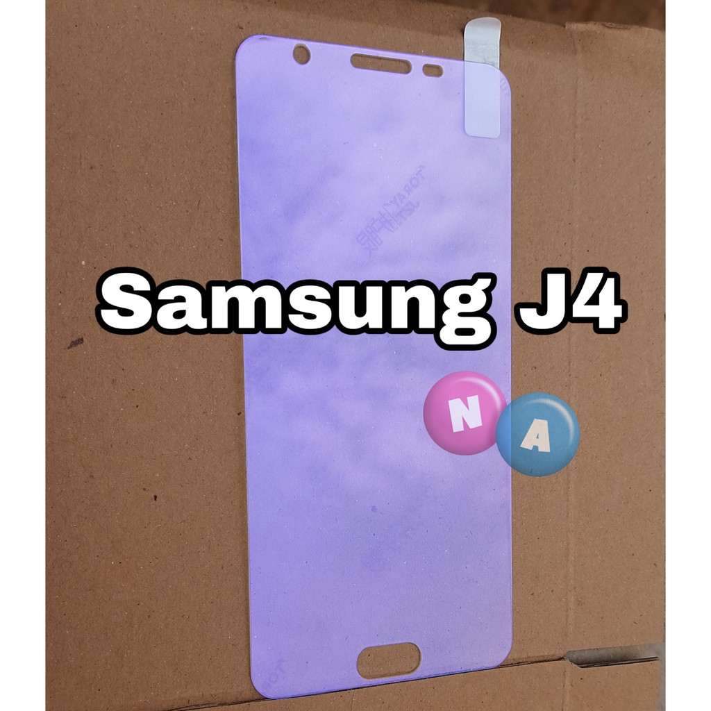 Tempered Glass Anti uv Samsung J4 - Tempered Anti Blue Light J4 2018