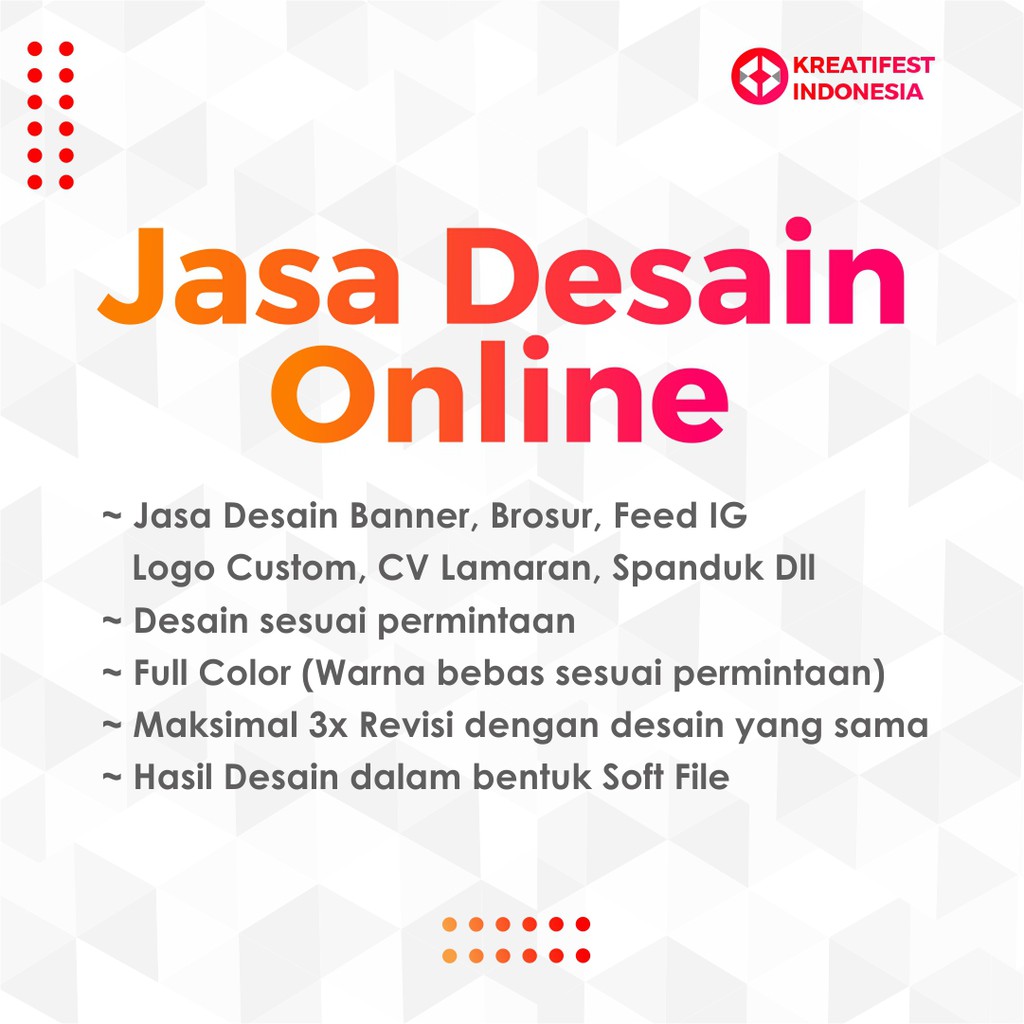 Jasa Desain Logo, Banner, X banner, Poster, CV, Brosur, Sertifikat, Kartu Nama Dll