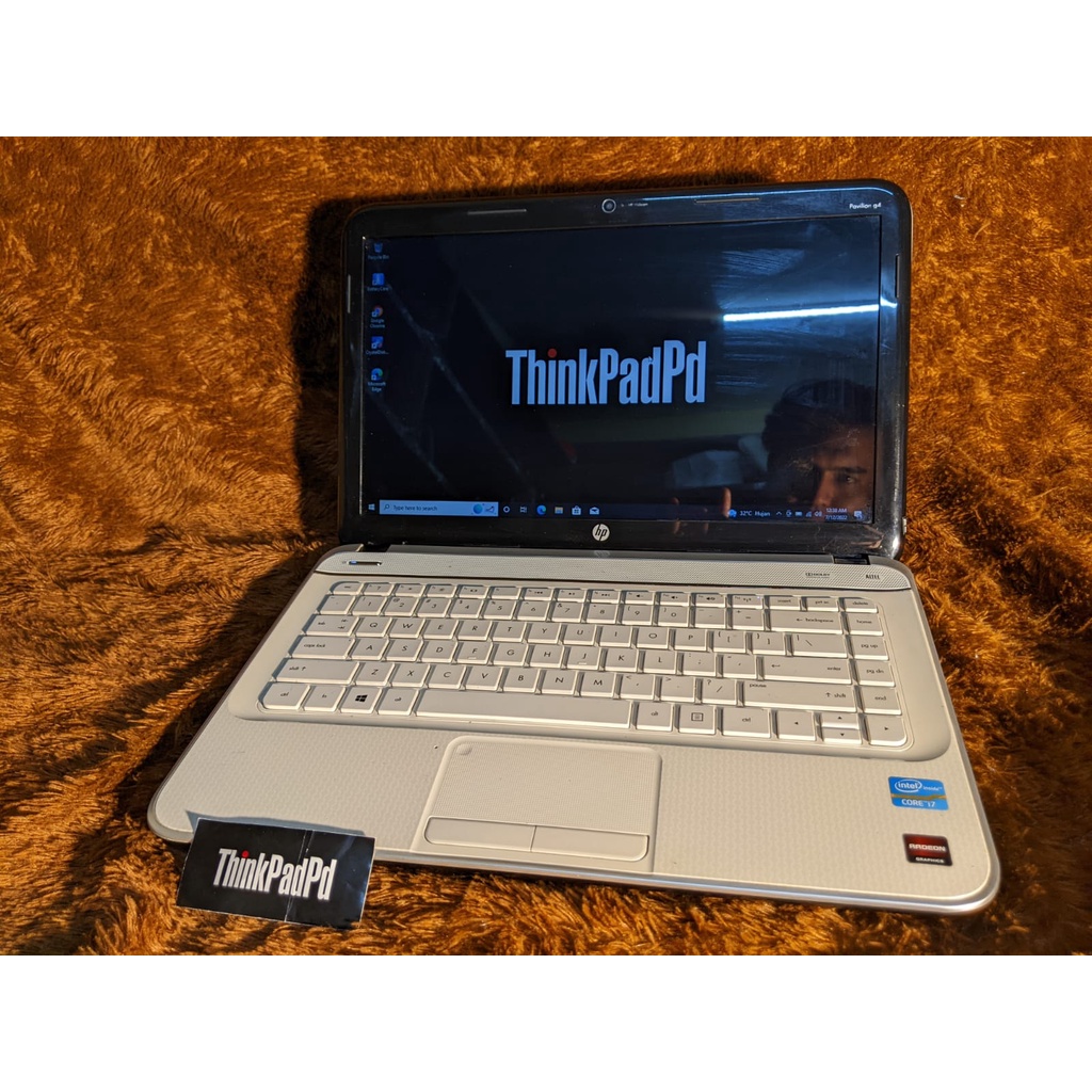 Laptop Gaming Desain HP Pavilion G4 i7 3632QM Radeon Mulus