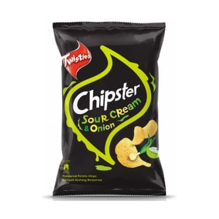 

#HANDCARRY Twisties Chipster Potato Chips Sour Cream & Onion 160g - UFOHCR0907