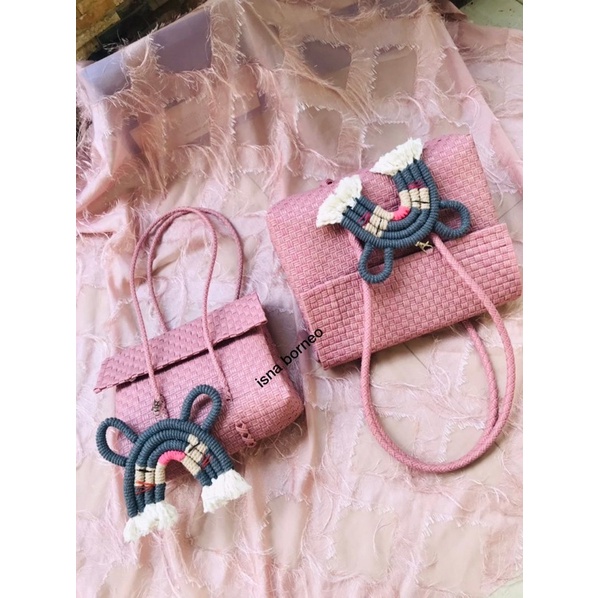 Tas Anyam Jali Tutup Premium