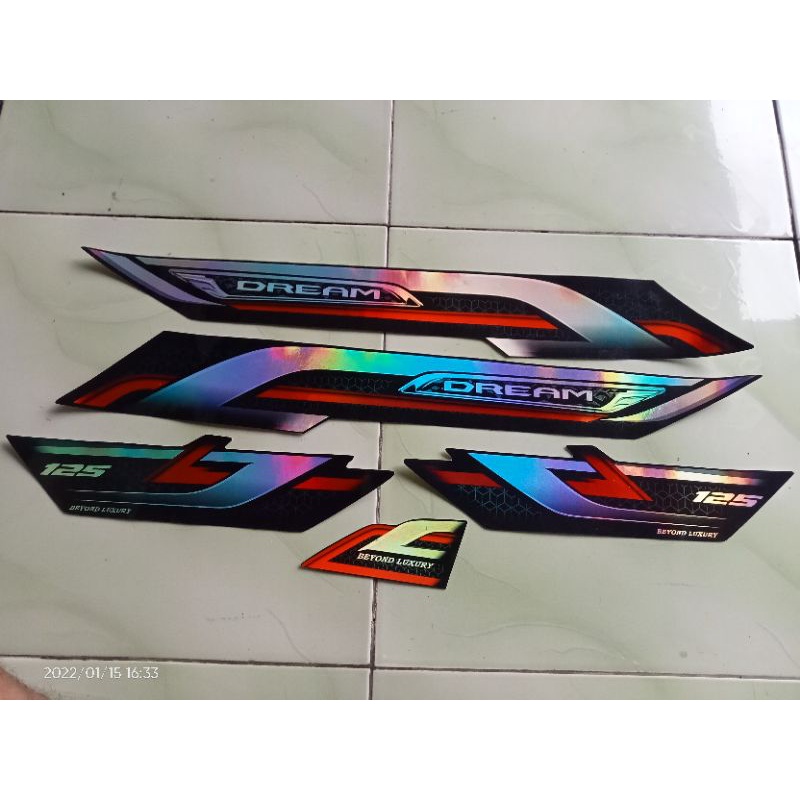 striping custom Honda dream 125 / kirana