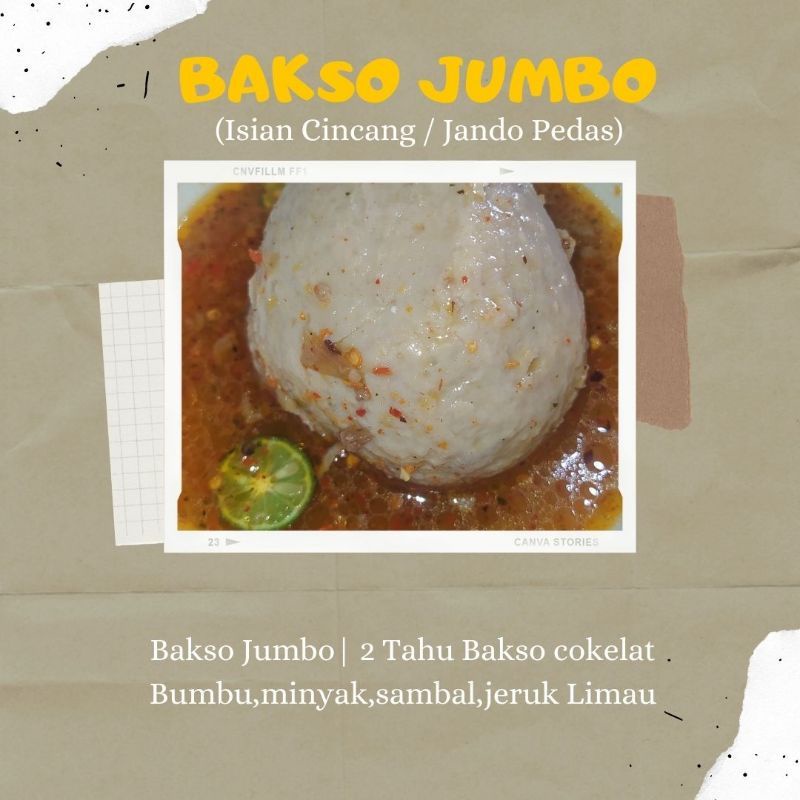 Bakso Jumbo Pedas