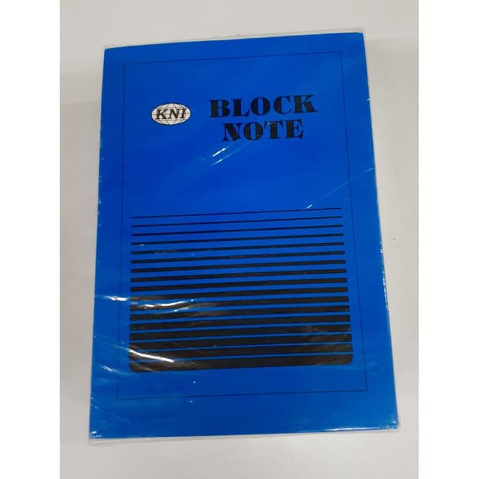 

BLOCK NOTE KNI NO.15 UKURAN A5 | NOTEPAD | NOTEBOOK