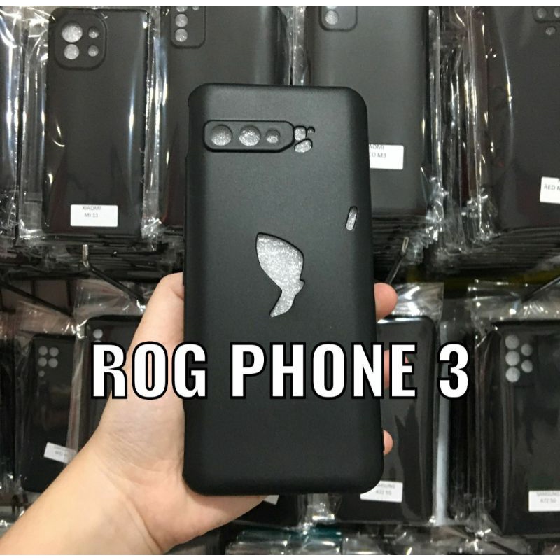 Asus Rog Phone 3 Soft Case Premium List Black Silikon Handphone