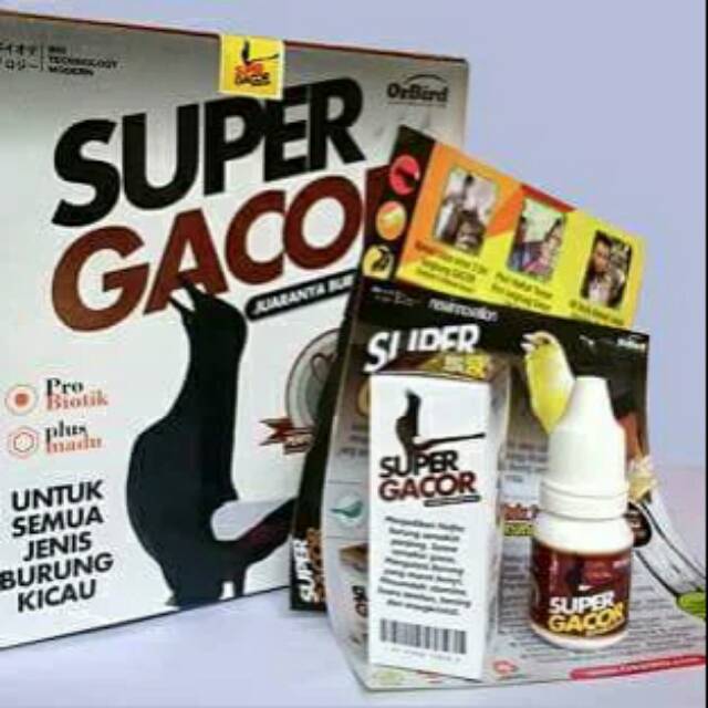 Super Gacor Vitamin Burung Pengacor Orbird