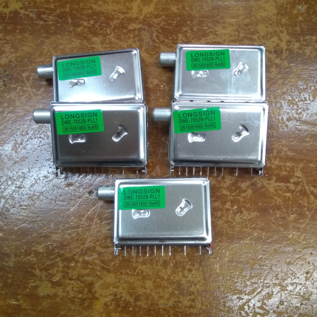 Tuner TV tabung Longsign DWE-7052B kaki 7+1+1