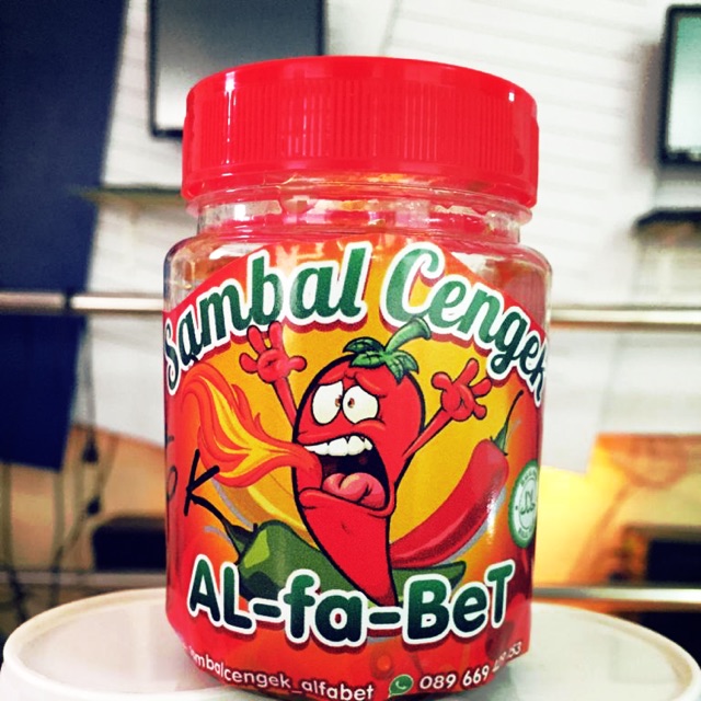 

Sambal cengek alfabet