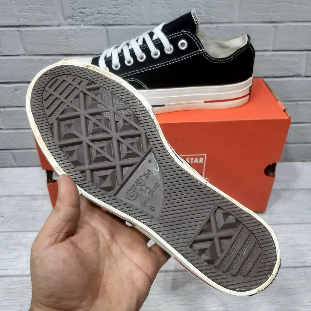 CONVERSE 70s HERITAGE black LOW PREMIUM Bisa bayar ditempat EGYSNEAKERS