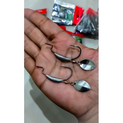 KAIL PANCING WORM HOOK BKK / Untuk SOFT LURE 8cm & 6cm/u-lure