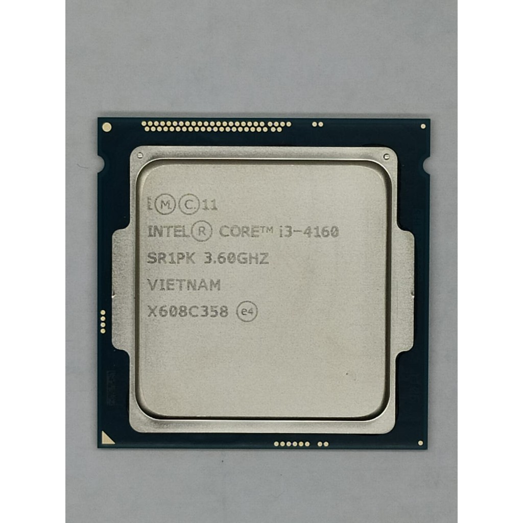 Processor Intel Core i3 - 4160 3.6Ghz Tray + Fan Socket 1150 | Shopee