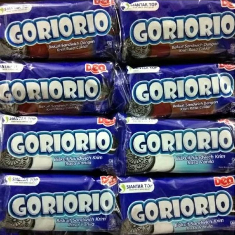 

Biskuit Goriorio ( isi 20 pcs @14gr )