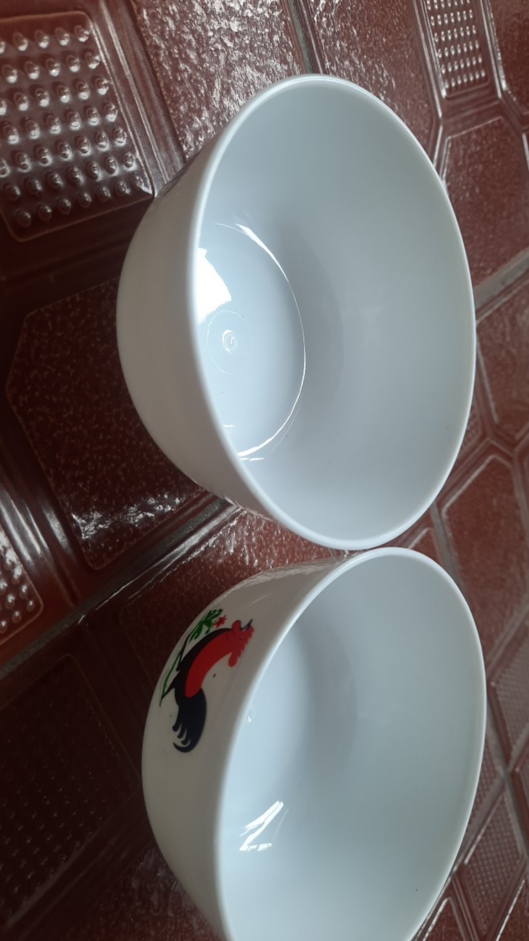 Mangkuk Kecil / Mangkok Plastik Kecil / Mangkok Ayam Jago Ls 10 Genki Market