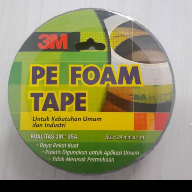 

Perekat Double Tape 3M PE Foam 24mm x 4m Original