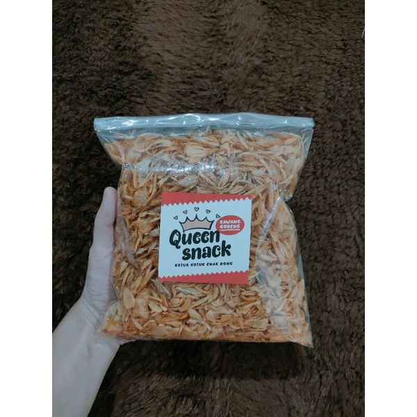 

bawang goreng sumenep super 250gr QUEEN SNACK