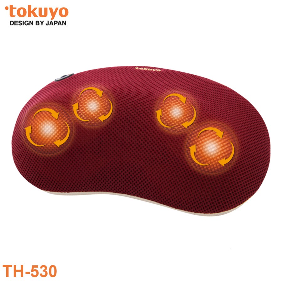 TOKUYO Heat Massage Pillow TH-530 - Bantal Pijat Hangat Panas Elektrik