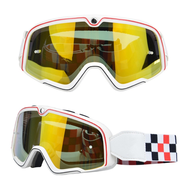 Zzz Kacamata Goggles Helm Motor Anti Debu / Angin