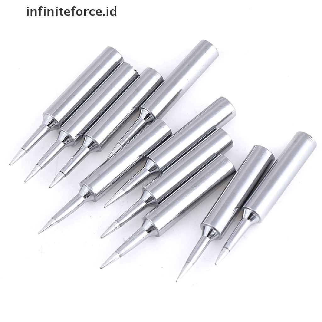 (Infiniteforce.Id) 10pcs / Set Kepala Solder Besi 900m-t-i Untuk Alat Pertukangan