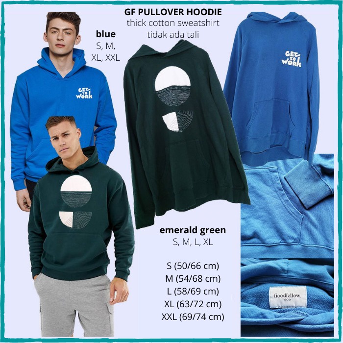 Hoodie Branded Wanita - GOODFELLOW PULLOVER HOODIE