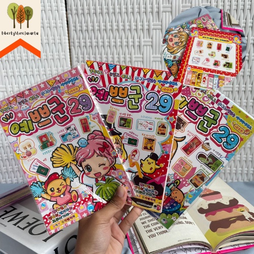 Buku Origami Korea Korean Bentuk Makanan Papercraft Book Buku Lipat Bentuk Makanan Lucu Mainan Anak 