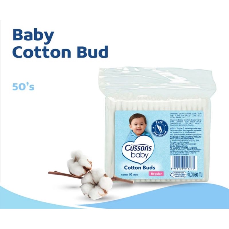 CUSSONS BABY Cotton Buds 50's