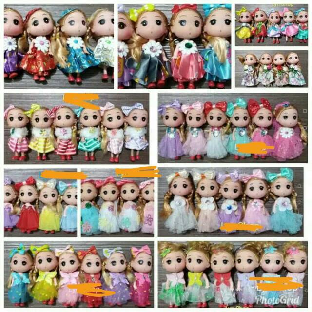 Gantungan kunci boneka barbie