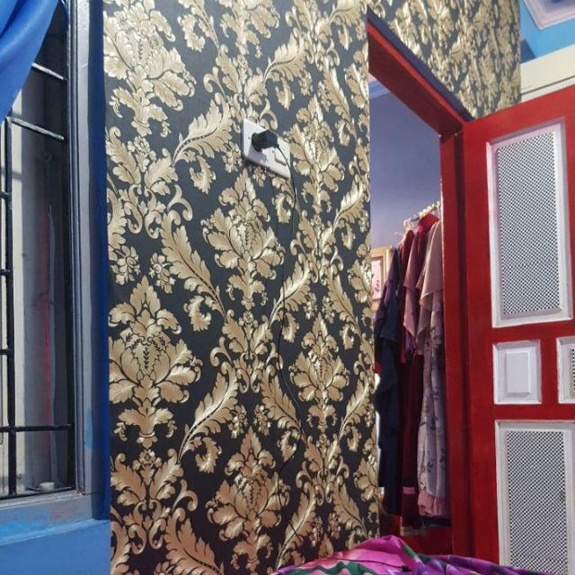 Wallpaper Vinyl Bertekstur, Timbul Dan Tebal - C237