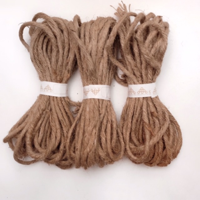 TALI GONI BESAR 10 METER 18 PLY - TALI RAMI - JUTE ROPE