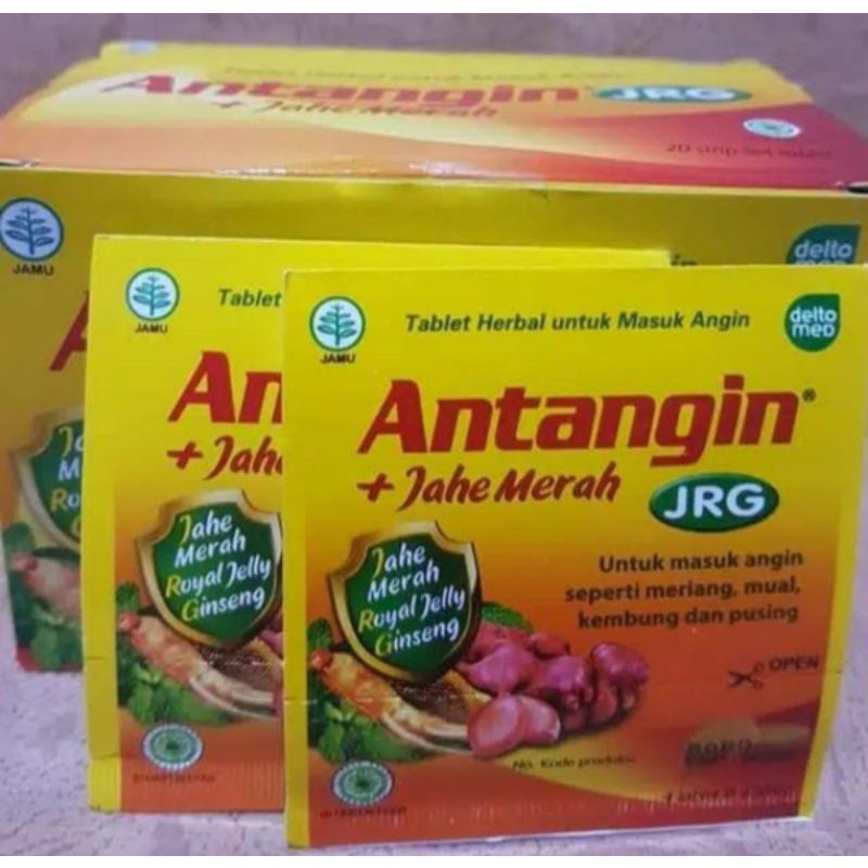 Antangin Tablet plus Jahe Merah Termurah dan Terlaris