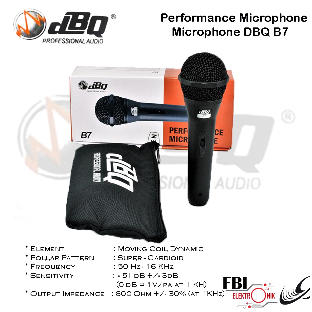 MIC DBQ B7 / MICROPHONE DBQ ORIGINAL B7