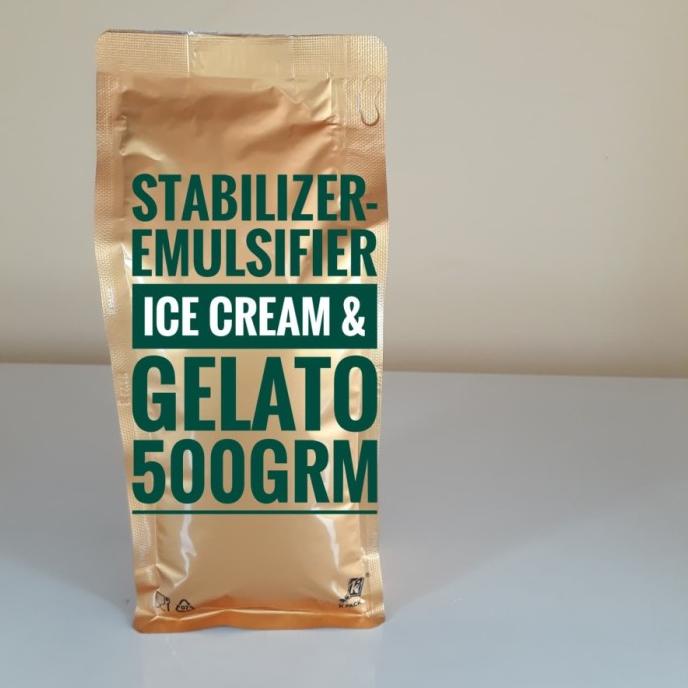 Stabilizer-Emulsifier Ice Cream & Gelato [GOLD] - 500grm ---Terbaru---