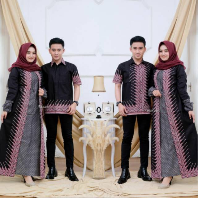 Gamis dan hem modang