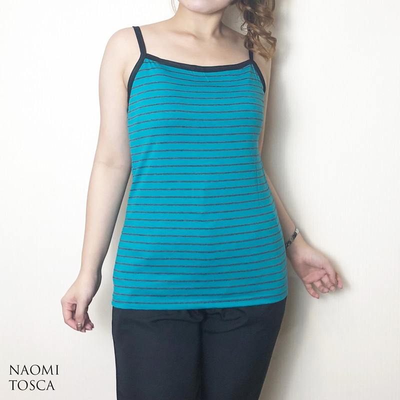 NAOMI TOP STANDAR &amp; JUMBO - Tank Top Wanita Atasan Wanita