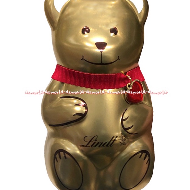 Lindt Lindor Chocolate Coklat Dengan Packing Model Beruang Emas Gold Bear Coklat Swiss Lind Lint