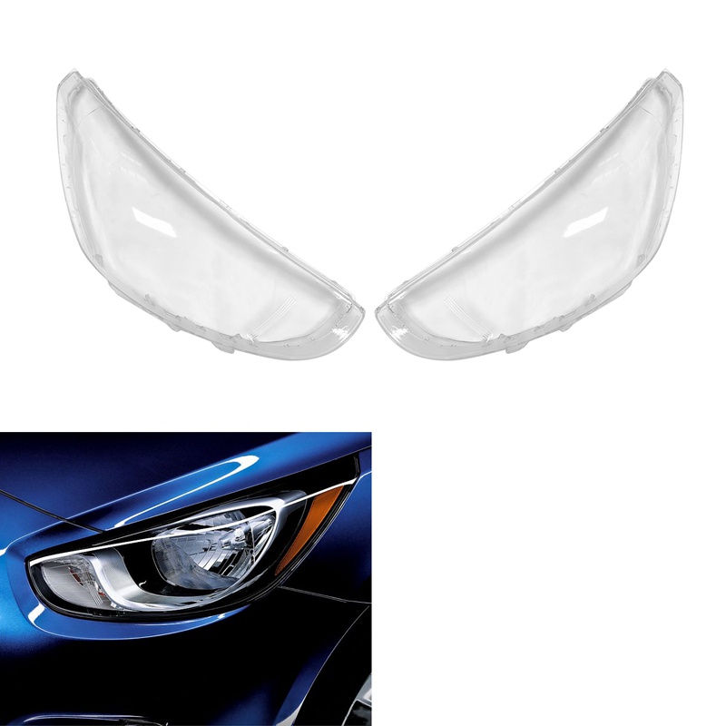 For Hyundai Accent 2011 2012 2013 2014 Left Headlight Shell Lamp Shade Transparent Lens Cover Headlight Cover