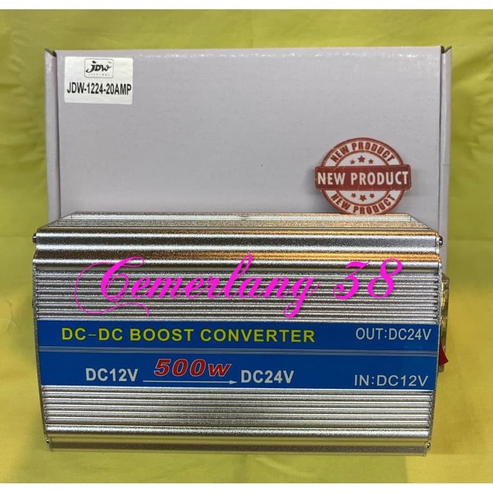 Step Up 12V - 24V 500W DC DC Converter 12 V to 24 V 20 A 500 Watt