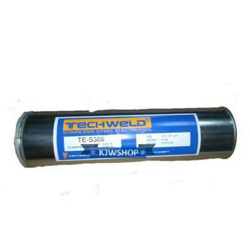 Kawat Las Stainless Steel 2.6 Mm X 300mm Techweld Kawat Las Stainless 2,6mm Kawat Stainless 2.6mm Tw